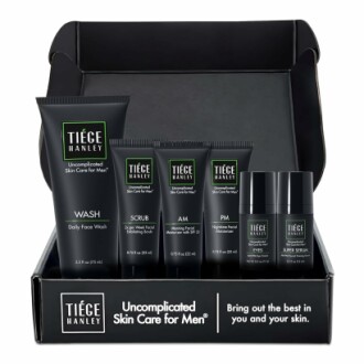 Tiege Hanley Men's Skin Care Set contents