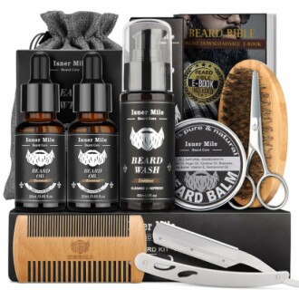 Isner Mile Beard Kit contents