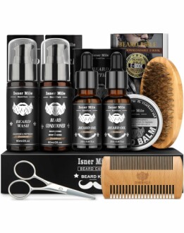 Beard Grooming Kit products displayed