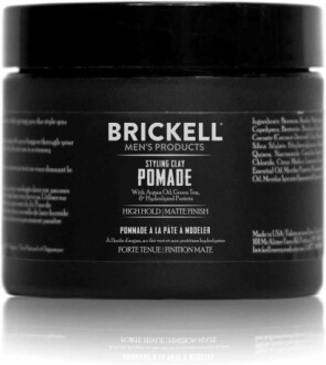 Application of Brickell Men's Products Hair Styling Clay Pomade