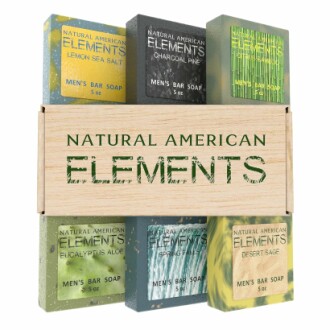 NATURAL AMERICAN Mens Organic Bar Soap