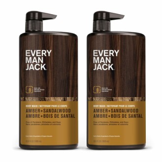 Every Man Jack Amber + Sandalwood Body Wash